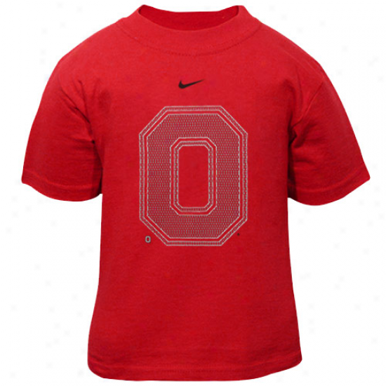 Nike Ohio State Buckeyes Toddler Graphic T-shirt - Scarlet
