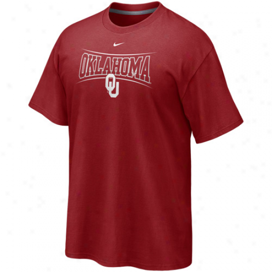 Nike Oklahoma Sooners Midterm T-shirt - Crimson