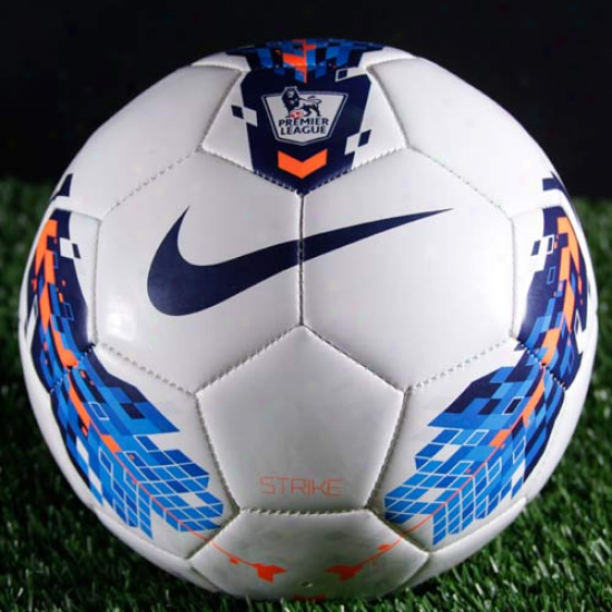 Nike Premier League White Strike Soccer Ball