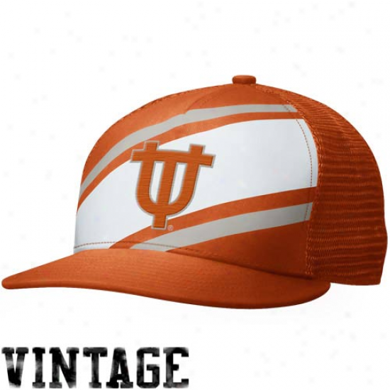 Nike Texas Longhorns True Refro Snapback Hat - White/burnt Orange
