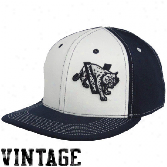 Nike Villanova Wildcats White-navy Blue Vault Color Story Swoosh Flex Hat