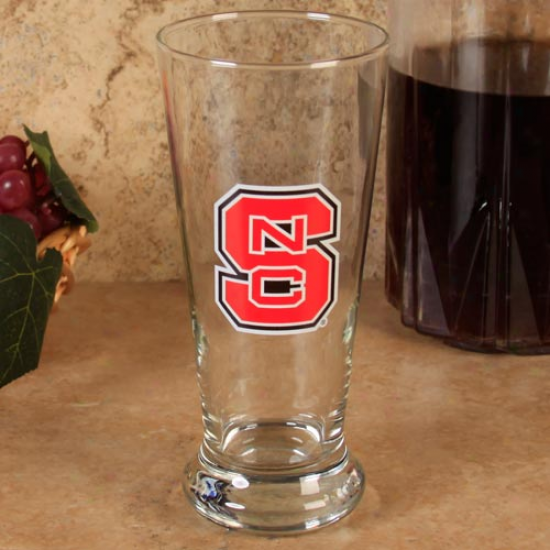 North Carolina State Wolfpac k16.5oz. Flared Pilsner Glass