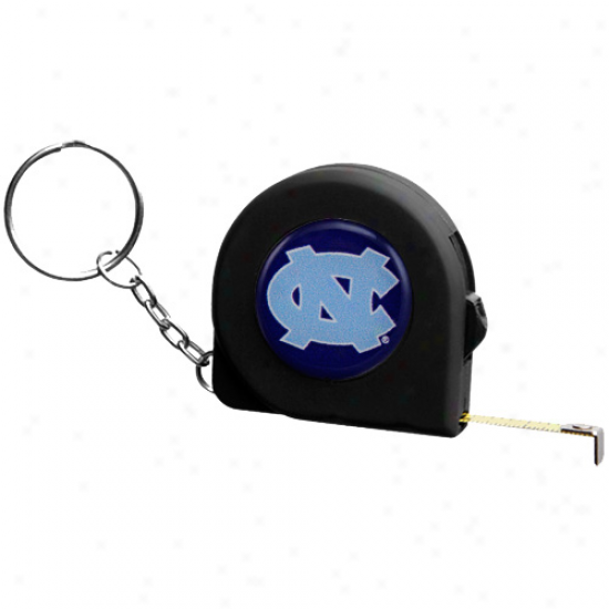 North Carolina Tar Heels (unc) 6' Mini Tape Measure Keychain