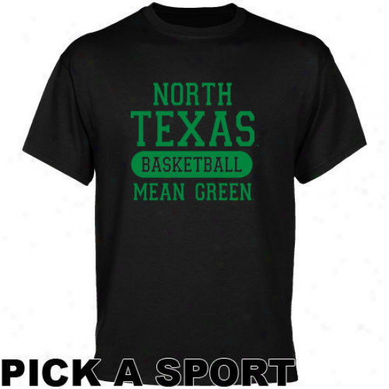 North Texas Mean Green Mourning Custom Sport T-shirt -