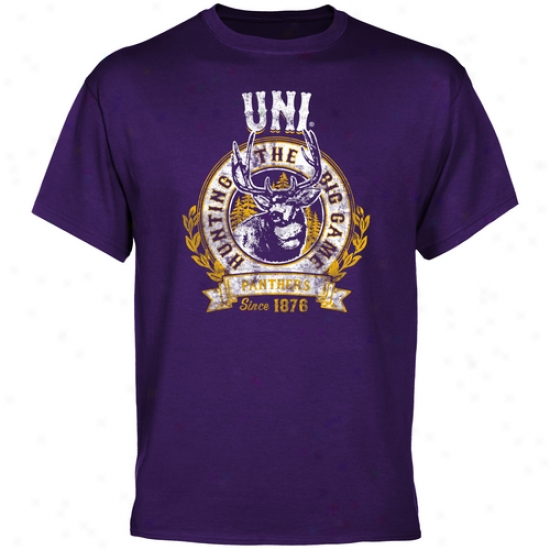 Northern Iowa Panthers The Great Game T-shirt - Purple