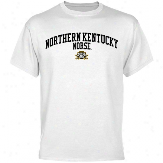 Northern Kentucky University Norse Team Chief T-shirt - White