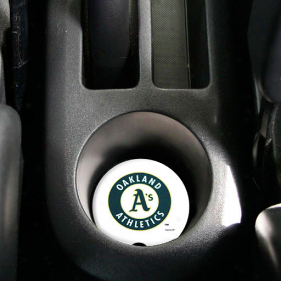 Oakland Athletics 2-pack Absorbent Car Coastera