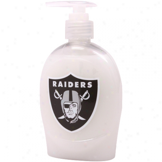 Oakland Raiders 7.5oz Hand Soap Dispenser