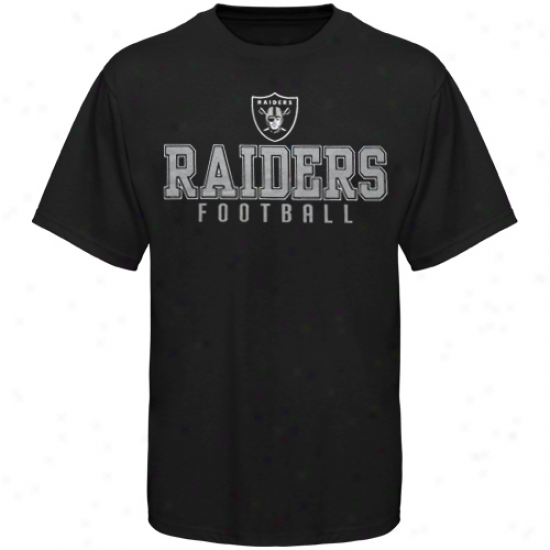 Oakland Raiders Team One T-shirt - Black