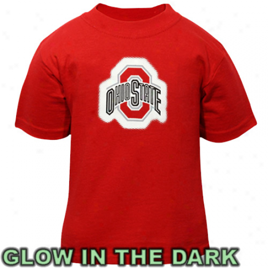 Ohio State Buckeyes Infant Glowgo T-shirt - Scalet