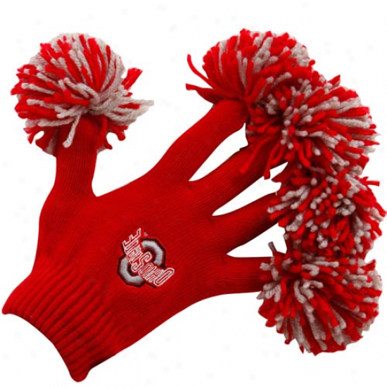 Ohio State Buckeyes Scarlet Spirit Fingerz Gloves