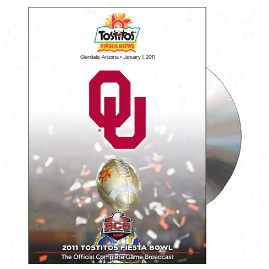 Oklahoma Sooners 2011 Fiesta Bowl Champions Official Game Dd