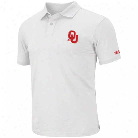 Oklahoma Sooners Choice Polo - White