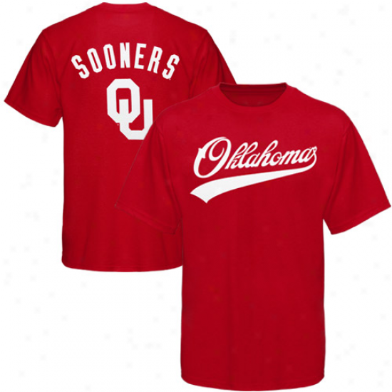 Oklahoma Sooners Crimson Blender T-shirt