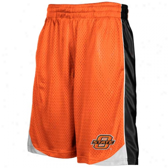 Oklahoma State Cowboys Youth Orangee Vector Workout Shorts