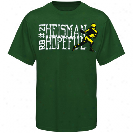 Oregon Ducks Green Heisman Hopeful T-shirt