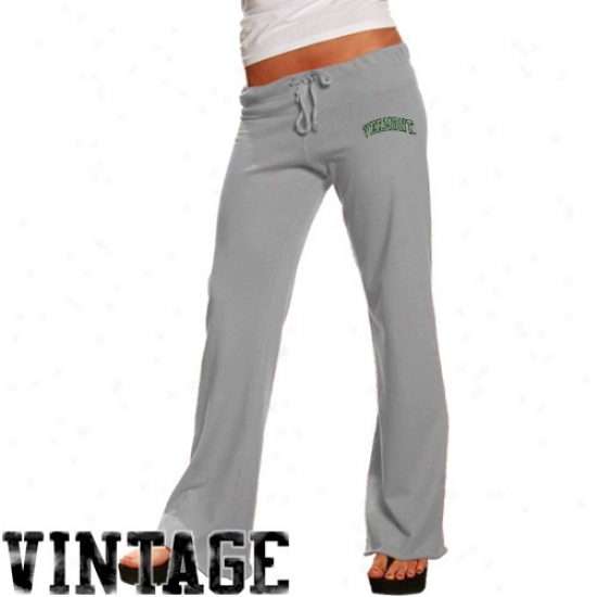 Originl Retro Brand Vermont Catamoungs Ladies Ash Logo Vintage Sweatpants