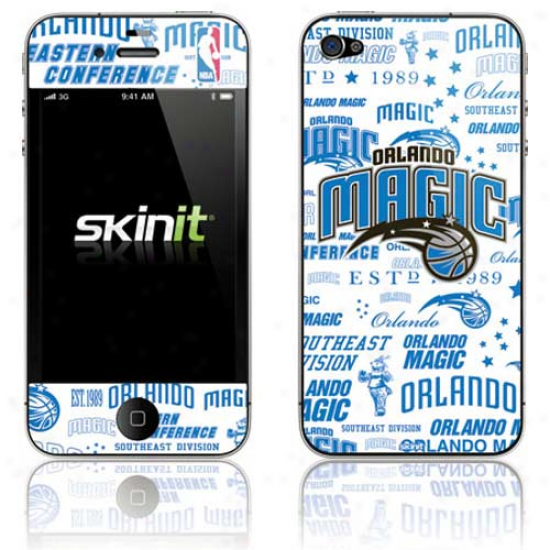 Orlando Magic Historic Blast Iphone 4 Skin -