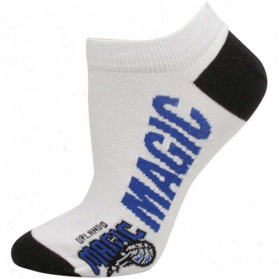 Orlando Magic Ladies Pure Team Color Logo Ankle S0cks