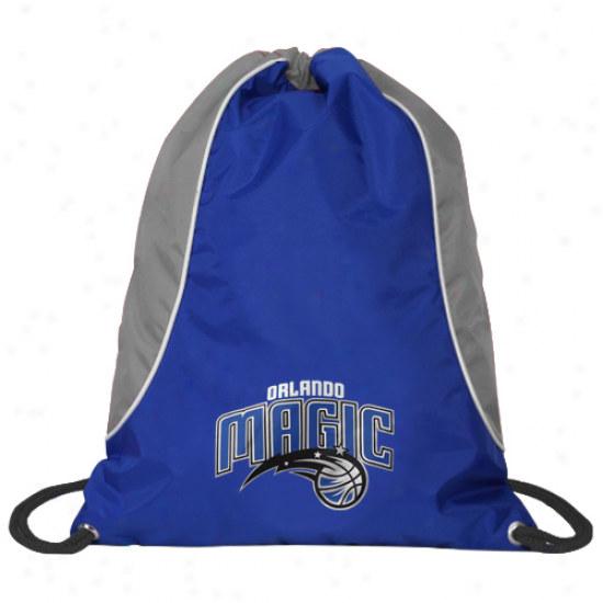 Orlando Magic Kingly Blue-silver Axis Drawstring Backpack