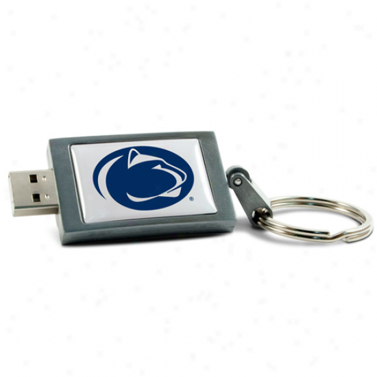 Penn State Nittany Lions 8gb Usb Flash Drive Keychain