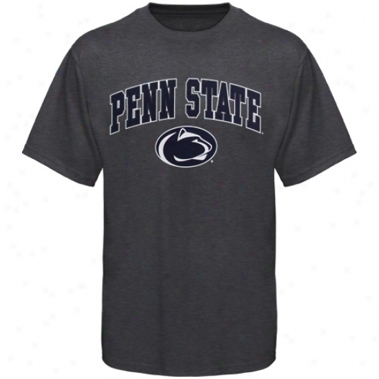 Penn State Nittany Lions Arched University T-shirt - Charcoal