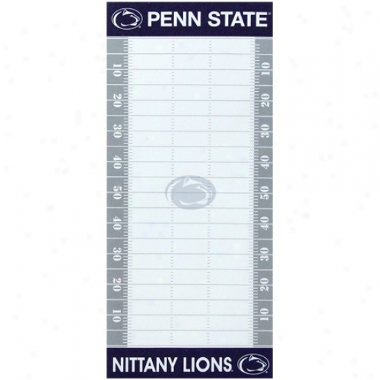 Penn State Nittany Lions Football Field To-do Register