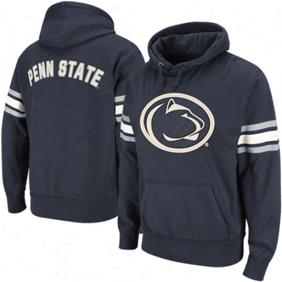 Penn State Nittany Lions Navy Blue Blindside Pullover Hoodie Sweatshirt