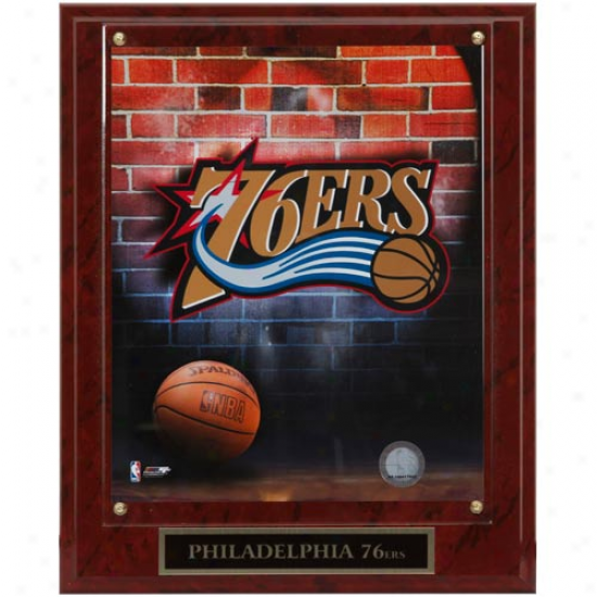 Philadelphia 76ers 10.5'' X 13'' Logo Brooch