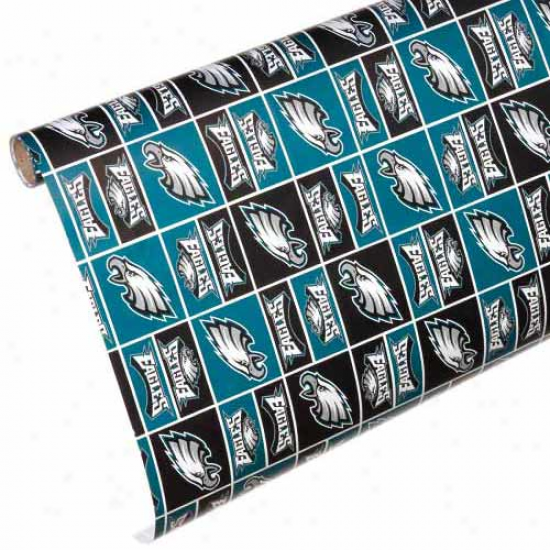 Philadelphia Eagles Spirit Block Wrapping Paper