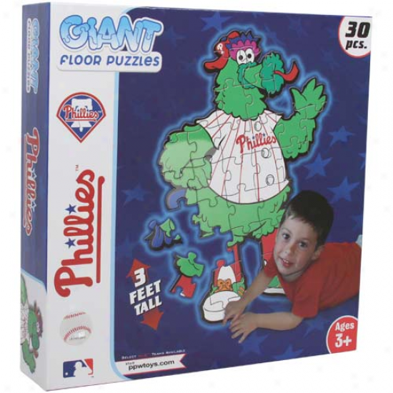 Philadelphia Phillies 30-piece 3' Giant Floor Puzzle