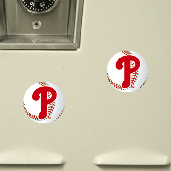 Philadelphia Phillies 6-pack Baseball Magnet Sheet