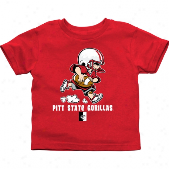 Pittsburg State Gorillas Toddler Little Squad T-shirt - Red