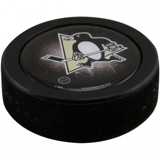 Pittsburgh Penguins Domed Hockey Puck