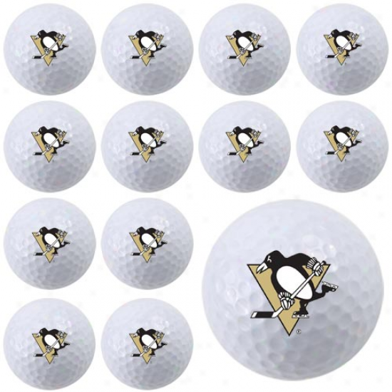 Pittsburgh Penguins Dozen Pack Golf Ball Set