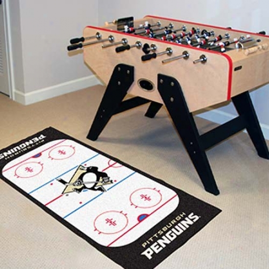 Pittsburgh Penguins Hockey Runner Mat