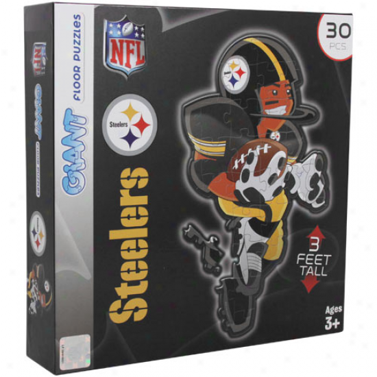 Pittsburgh Steelers 30-piece 3' Giant Floor Perplex