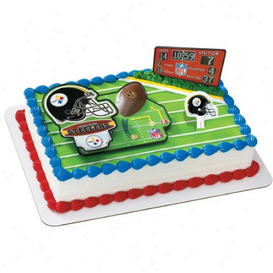 Pittsburgh Steelers Cake Decorating Kit