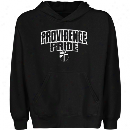 Providence Friars Youth State Pride Pjllover Hoodiee - Black