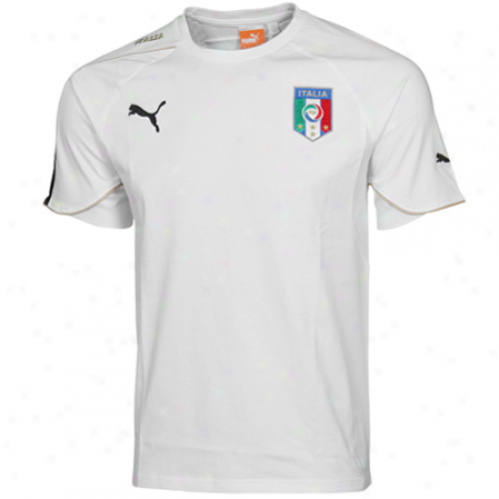 Puma Italy Jersey Premium T-shirt - Pure