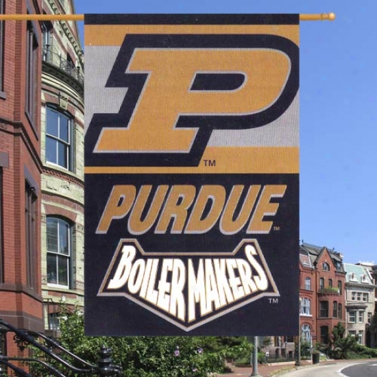 "purdue Boilermakers 28"" X 40"" Two-sided Banner Flag"