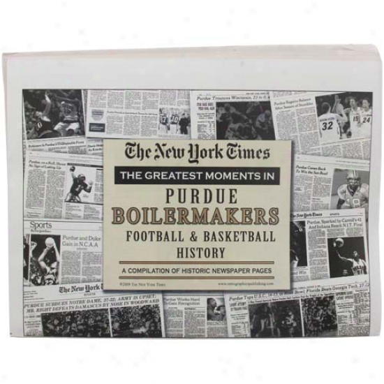 Purdue Boilermakers Greatest Moments Newspapers