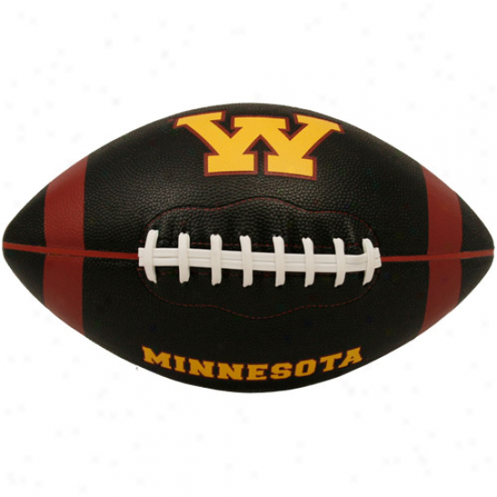 Rawlings Minnesota Golden Gophers Black Pt-6 Precision Grip Full Size Football