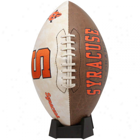 Rawlings Syracuse Orange College Vault Full-size Football