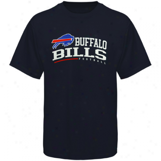 Reebok Buffalo Bills Arched Horizon T-shirt - Ships Blue