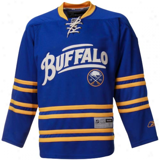 Reebok Buffalo Sabres Blue Premier Hockey Jersey