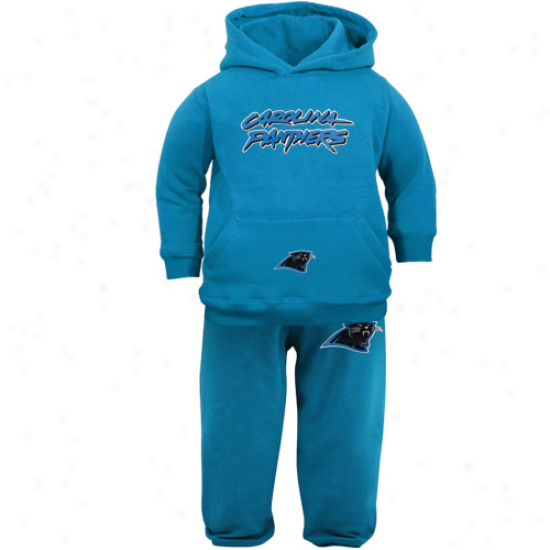 Reebok Carolina Panthers Toddler Panther Livid Pullover Hoodie Sweatshirt & Pants Set