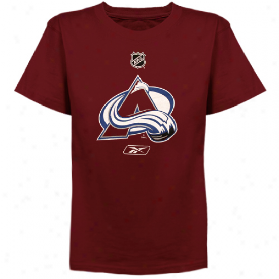 Reebok Colorado Avalanche Preschool Primary Logo T-shirt - Byrgundy