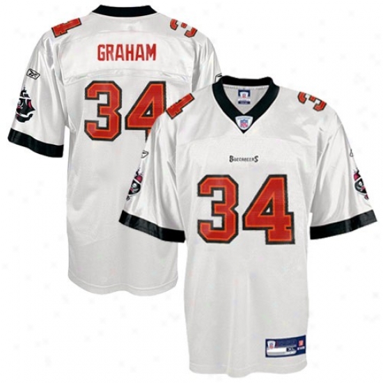 Reebok Earnest Graham Tampa Bay Buccaneers Youth Replica Jersey - White