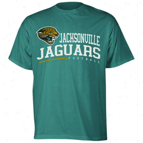 Reebok Jacksonville Jaguars Arched Horizon T-shirt - Teal